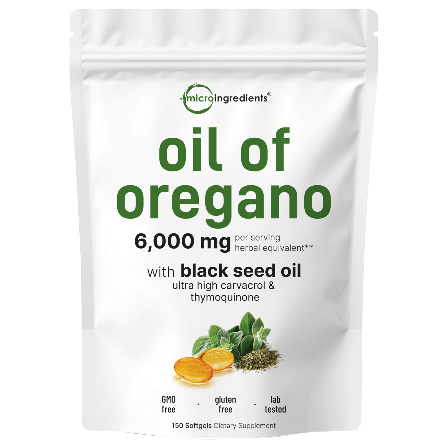 Oregano Oil with Black Seed Oil